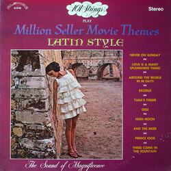 101 Strings Play Million Seller Movie Themes Latin Style Vinyl LP USED
