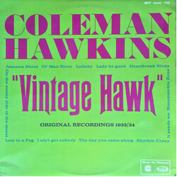 Coleman Hawkins Vintage Hawk Vinyl LP USED