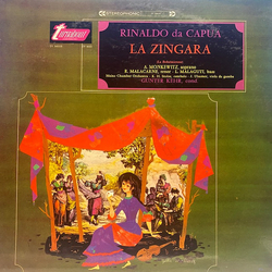 Rinaldo da Capua / Günter Kehr La Zingara Vinyl LP USED