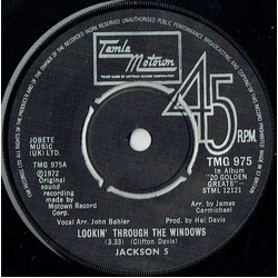 The Jackson 5 Lookin' Through The Windows USED VINYL 7INCH 45 RPM SINGLE