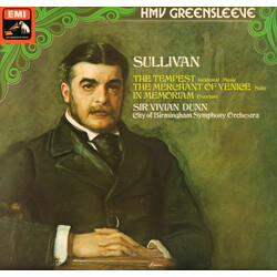 Sir Arthur Sullivan / City Of Birmingham Symphony Orchestra / Vivian Dunn The Merchant Of Venice Suite; The Tempest Incidental Music; In Memoriam Over