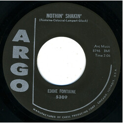 Eddie Fontaine Nothin' Shakin' USED VINYL 7INCH 45 RPM SINGLE