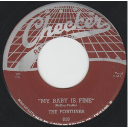 The Fortunes (2) My Baby Is Fine / Believe In Me USED VINYL 7INCH 45 RPM