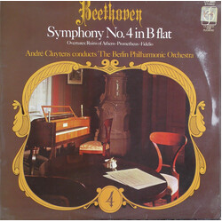 Ludwig van Beethoven / André Cluytens / Berliner Philharmoniker Symphony No. 4 In B Flat Vinyl LP USED