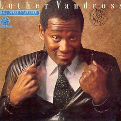 Luther Vandross Never Too Much Vinyl LP USED