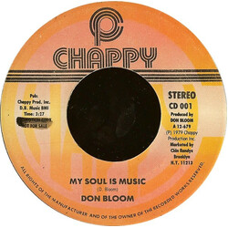 Don Blooms My Soul Is Music / Sing Me A Happy Song Vinyl 7" USED