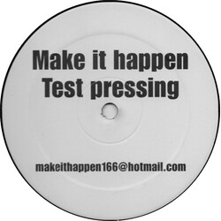 Richard Grey / Gate 54 Make It Happen USED VINYL 12INCH 45 RPM TEST PRESSING