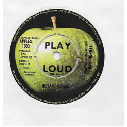 John Lennon & Yoko Ono / The Plastic Ono Band Instant Karma! USED VINYL 7INCH 45 RPM SINGLE REPRESS