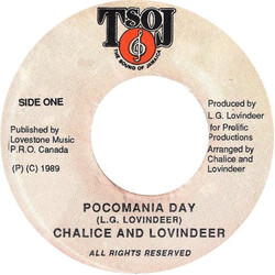 Chalice (3) / Lloyd Lovindeer Pocomania Day / Dub Pocomania Vinyl 7" USED