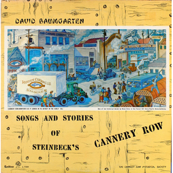 David Baumgarten (2) Songs And Stories Of Steinbeck's Cannery Row Vinyl LP USED