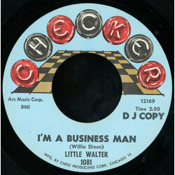 Little Walter I'm A Business Man USED VINYL 7INCH 45 RPM PROMO