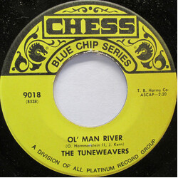 The Tune Weavers Ol' Man River / Happy Happy Birthday Baby USED VINYL 7INCH SINGLE 45 RPM REISSUE