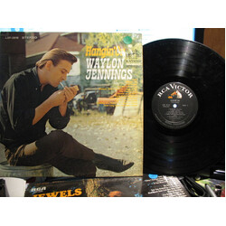 Waylon Jennings Hangin' On Vinyl LP USED