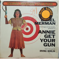 Ethel Merman / Ray Middleton Annie Get Your Gun (Original Broadway Cast Album) Vinyl LP USED