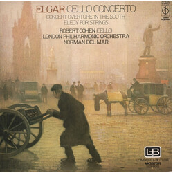 Sir Edward Elgar / Robert Cohen / The London Philharmonic Orchestra / Norman Del Mar Cello Concerto Vinyl LP USED