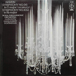 The Royal Philharmonic Orchestra / Hans-Hubert Schönzeler / Joseph Haydn Symphony No. 96 In D Major "The Miracle", Symphony No.102 In Bes Major Vinyl 
