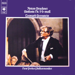 Anton Bruckner / Leonard Bernstein / New York Philharmonic Sinfonie Nr.9 D Moll Vinyl LP USED