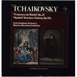 Pyotr Ilyich Tchaikovsky / Utah Symphony Orchestra / Maurice de Abravanel Francesca da Rimini - Hamlet Vinyl LP USED