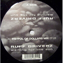 Ruff Driverz Waiting For The Sun USED VINYL 12INCH
