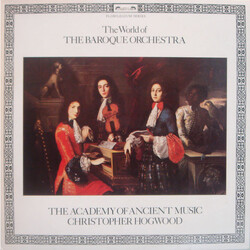 The Academy Of Ancient Music / Christopher Hogwood The World Of The Baroque  Orchestra Vinyl LP USED