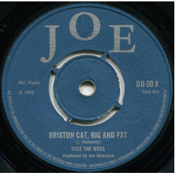 Dice The Boss / Joe's All Stars Brixton Cat, Big And Fat / Solitude USED VINYL 7INCH 45 RPM SINGLE