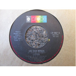 The Litter On Our Minds USED VINYL 7INCH 45 RPM SINGLE