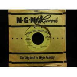 The Alan Lorber Orchestra Up Up And Away / Hang On To A Dream USED VINYL 7INCH PROMO