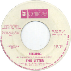 The Litter Feeling USED VINYL 7INCH 45 RPM PROMO