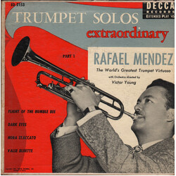 Rafael Mendez Trumpet Solos Extraordinary: Part 1 Vinyl 7" USED