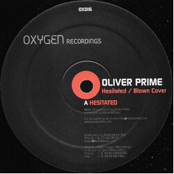 Oliver Prime Hesitated / Blown Cover USED VINYL 12INCH 45 RPM