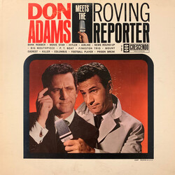Don Adams (2) Don Adams Meets The Roving Reporter Vinyl LP USED