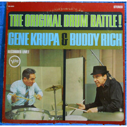 Gene Krupa / Buddy Rich The Drum Battle - Gene Krupa And Buddy Rich At JATP Vinyl LP USED
