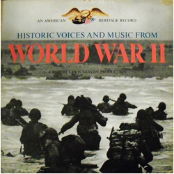 Various Historic Voices And Music From World War II Vinyl LP USED