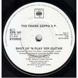 Frank Zappa The Frank Zappa E.P. USED VINYL 7INCH 33 S RPM EP
