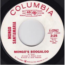 Mongo Santamaria Mongo's Boogaloo USED VINYL 7INCH 45 RPM PROMO STYRENE