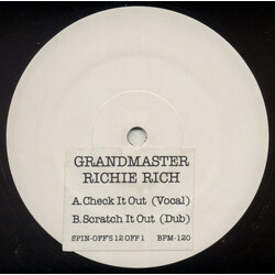 Richie Rich Check It Out USED VINYL 12INCH WHITE LABEL PROMO