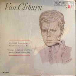 Van Cliburn / The Chicago Symphony Orchestra / Walter Hendl / Sergei Prokofiev / Edward MacDowell Concerto No. 3 / Concerto No. 2 Vinyl LP USED