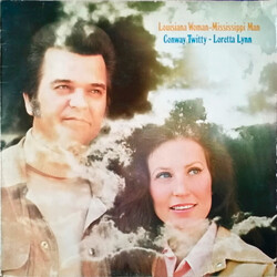 Conway Twitty & Loretta Lynn Louisiana Woman-Mississippi Man Vinyl LP USED