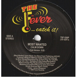 III Most Wanted Calm Down USED VINYL 7INCH 45 RPM RECORD STORE DAY SINGLE REISSUE STEREO