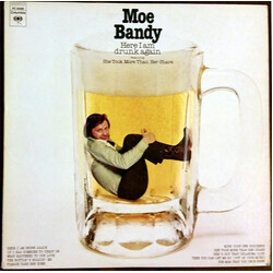 Moe Bandy Here I Am Drunk Again Vinyl LP USED