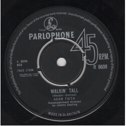 Adam Faith Walkin' Tall USED VINYL 7INCH