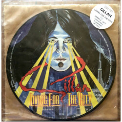 Gillan Living For The City USED VINYL 7INCH 45 RPM SINGLE PICTURE DISC