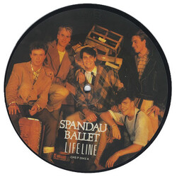 Spandau Ballet Lifeline USED VINYL 7INCH 45 RPM PICTURE DISC LIMITED EDITION