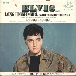 Elvis Presley / The Jordanaires Long Legged Girl (With The Short Dress On) / That's Someone You Never Forget USED VINYL 7INCH 45 RPM SINGLE