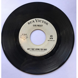 Elvis Presley Ain't That Loving You Baby Vinyl 7" USED