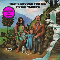 Peter Yarrow That's Enough For Me Vinyl LP USED
