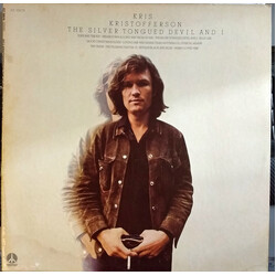 Kris Kristofferson The Silver Tongued Devil And I Vinyl LP USED