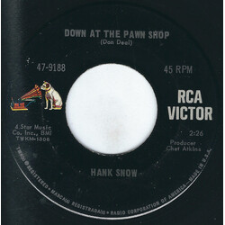 Hank Snow Down At The Pawn Shop / Listen USED VINYL 7INCH 45 RPM