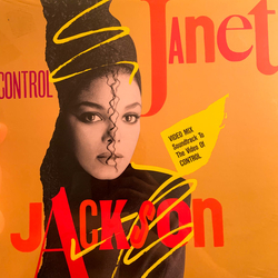 Janet Jackson Control (Video Mix: Soundtrack To The Video Of Control) USED VINYL 12INCH 45 RPM SINGLE