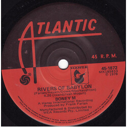 Boney M. Rivers Of Babylon USED VINYL 7INCH 45 RPM SINGLE